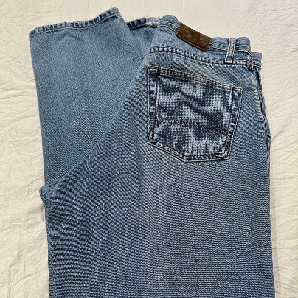 Ralph Lauren Double RL Faded Ripped Jeans Men’s Size 34/31